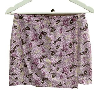 Columbia 12 youth wrap skirt dragonfly butterfly outdoor beach pool swim skirt